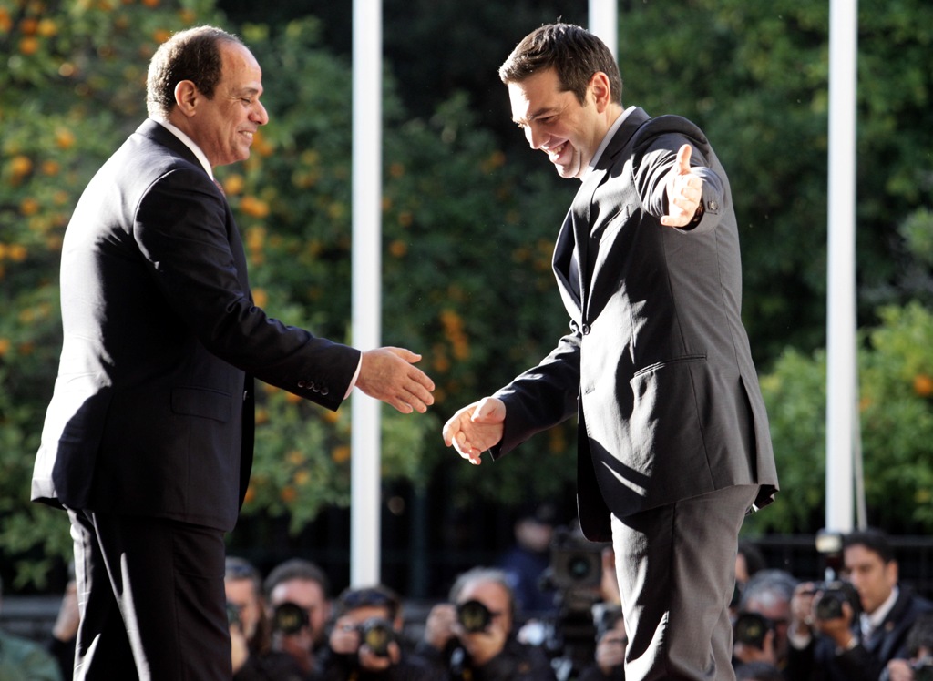 Ενέργεια, ΑΟΖ και οικονομική συνεργασία στη συνάντηση Τσίπρα - Σίσι - Media