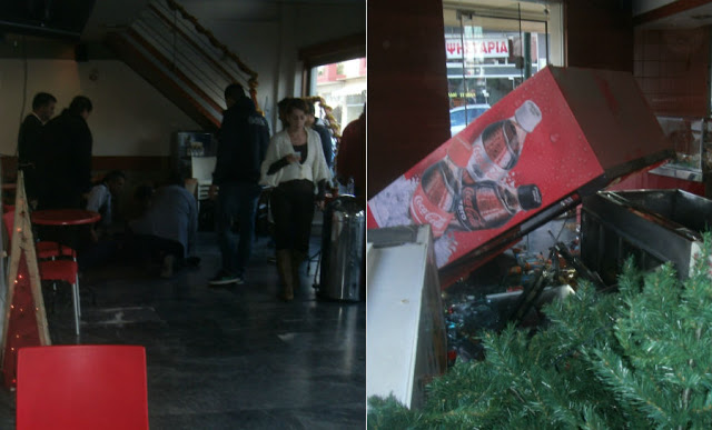 Εύβοια: Νεαρός σε έξαλλη κατάσταση διέλυσε φούρνο και καφετέρια (Photos) - Media