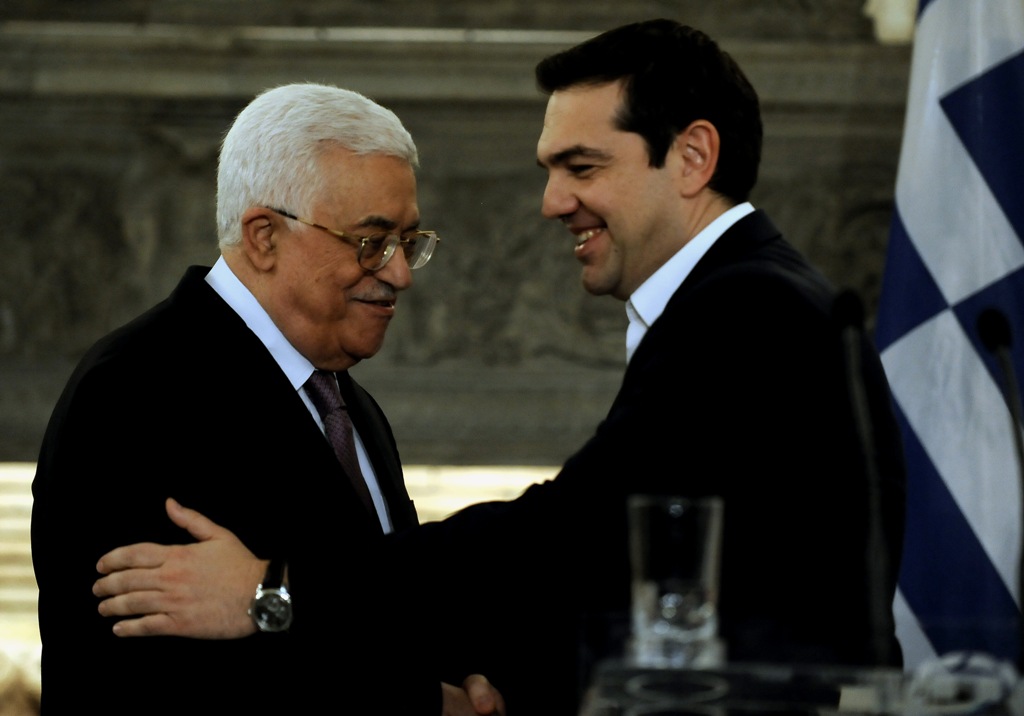 Τσίπρας – Αμπάς: Κομβικός ο ρόλος της Ελλάδας για την λύση του Παλαιστινιακού - Media