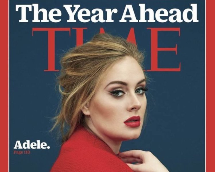 Η Αντέλ έγινε εξώφυλλο στο «Time»  - Media