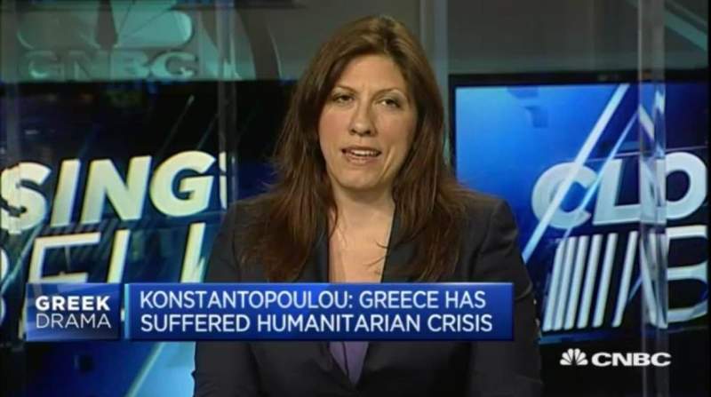Ζωή στο CNBC: Μύθος ότι οι Έλληνες ζούσαν πέρα από τις δυνατότητές τους (Video) - Media