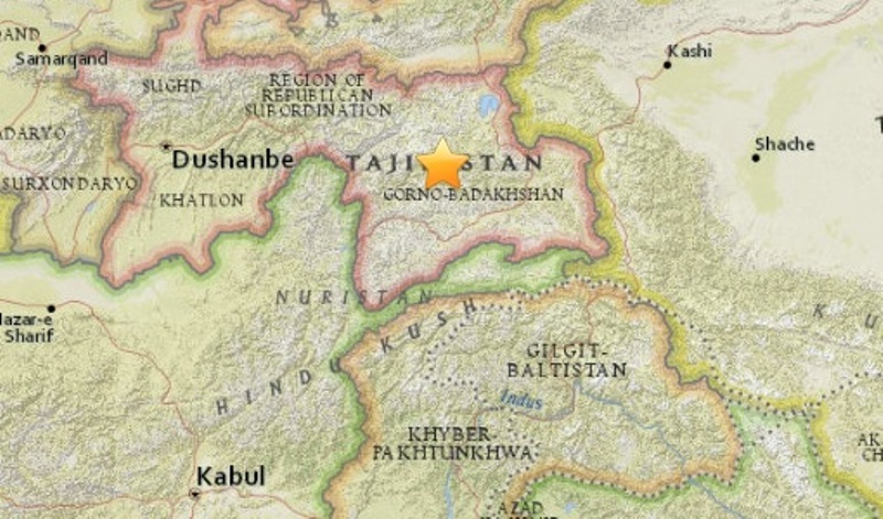 Iσχυρός σεισμός «ταρακούνησε» το Τατζικιστάν - Media