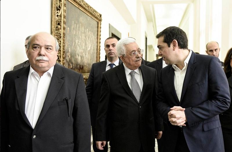 Ο Τσίπρας tweetάρει την επίσκεψη του Αμπάς στη Βουλή (Photos) - Media