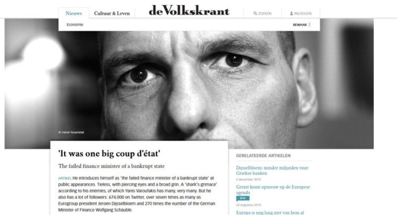 Βαρουφάκης: Μαριονέτες όλοι στα χέρια του Σόιμπλε - Μόνο σε ψυχοπαθείς αρέσει το Eurogroup - Media