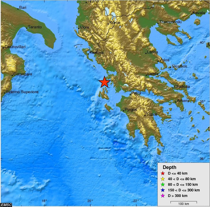 Σεισμός 4,4 Ρίχτερ στη Λευκάδα - Media