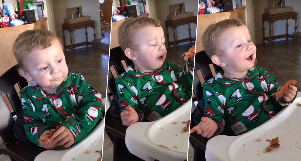 Ο Tyler δοκιμάζει για πρώτη φορά μπέικον και… εκστασιάζεται (Video) - Media