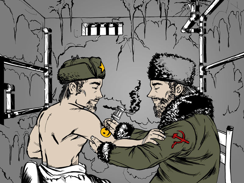 Τι αντιπροσώπευαν τα σοβιετικά «φυλακόβια» τατουάζ – Για πολύ σκληρούς (Photos) - Media