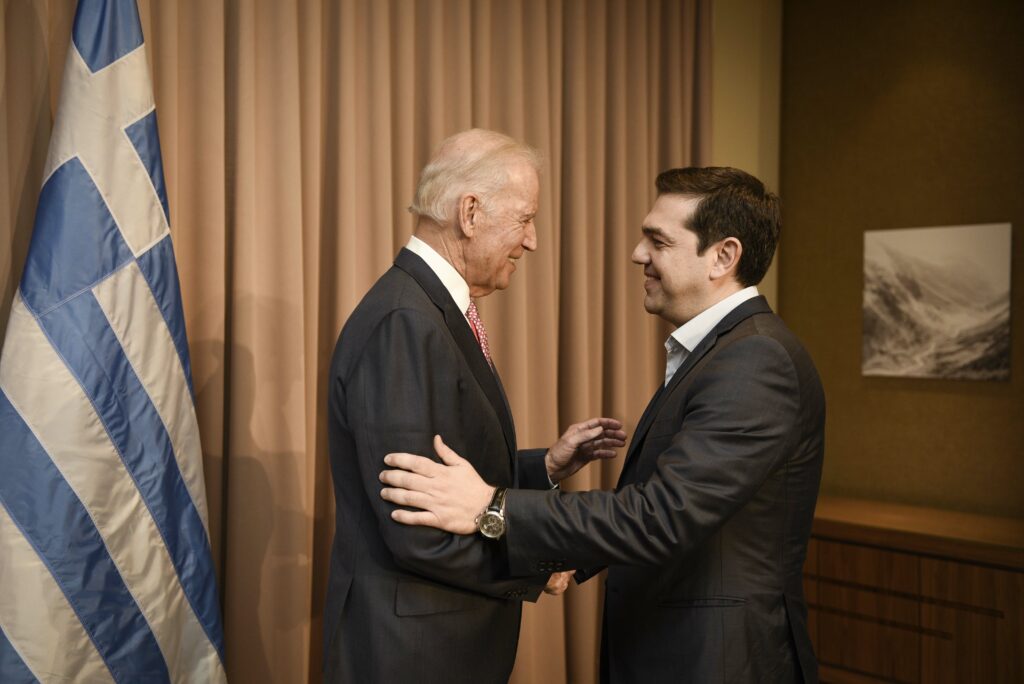 Συνάντηση Τσίπρα-Μπάιντεν στο Νταβός - «Δεν υπάρχει σταθερή Ευρώπη χωρίς σταθερή Ελλάδα» (Photos) - Media