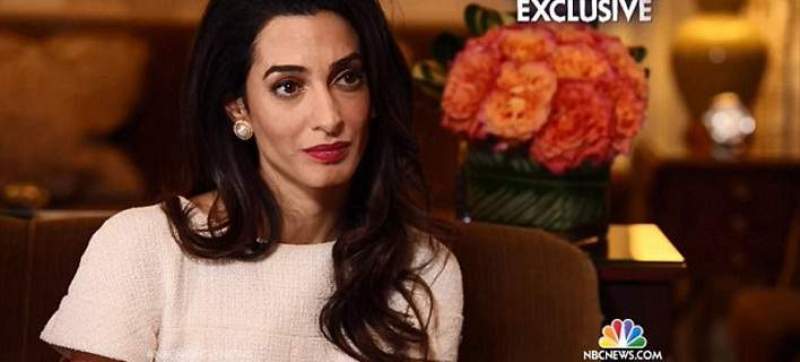 Τι είπε η Αμάλ Αλαμουντίν στην πρώτη της εμφάνιση στην τηλεόραση χωρίς τον Τζορτζ Κλούνεϊ (Photos) - Media