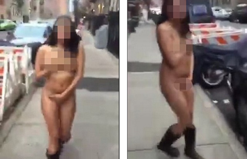 Έπιασε τη γυναίκα του να στέλνει γυμνές φωτογραφίες της σε άλλους άνδρες και την εξανάγκασε να περπατήσει γυμνή στους δρόμους της Νέας Υόρκης (Video)  - Media