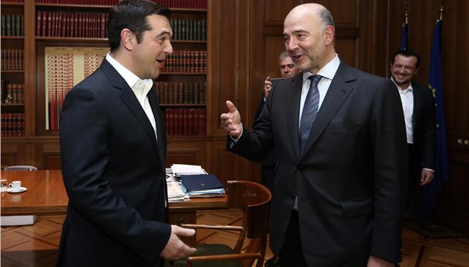 Συνάντηση Τσίπρα-Μοσκοβισί στο Νταβός - Πρώτη αξιολόγηση και ασφαλιστικό στην ατζέντα - Media