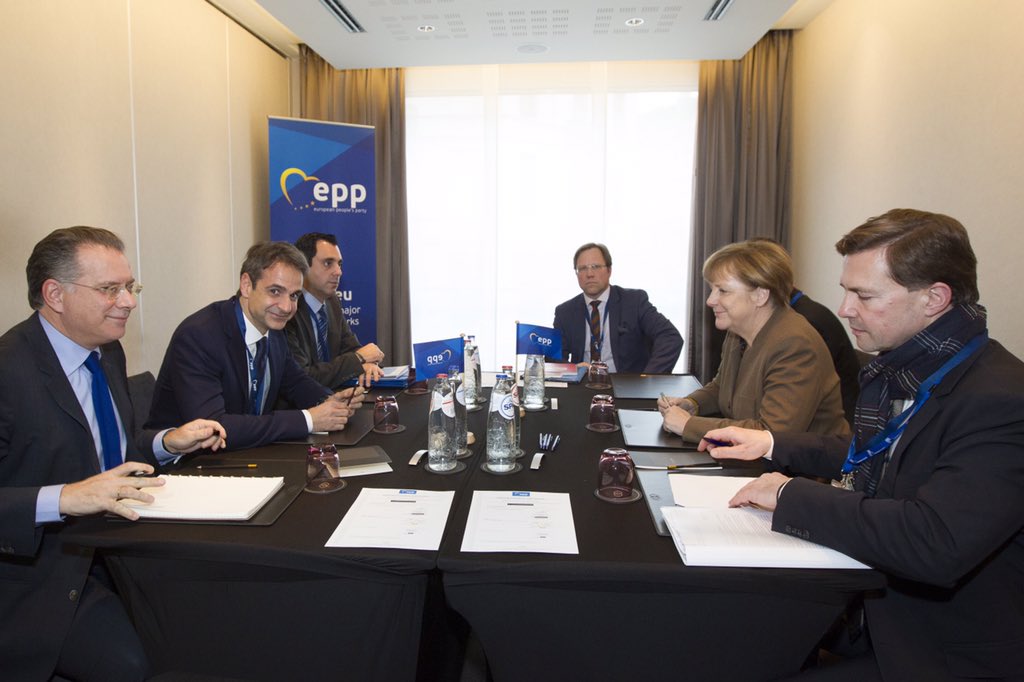 Συνάντηση Μητσοτάκη-Μέρκελ για προσφυγικό και ασφαλιστικό - Media