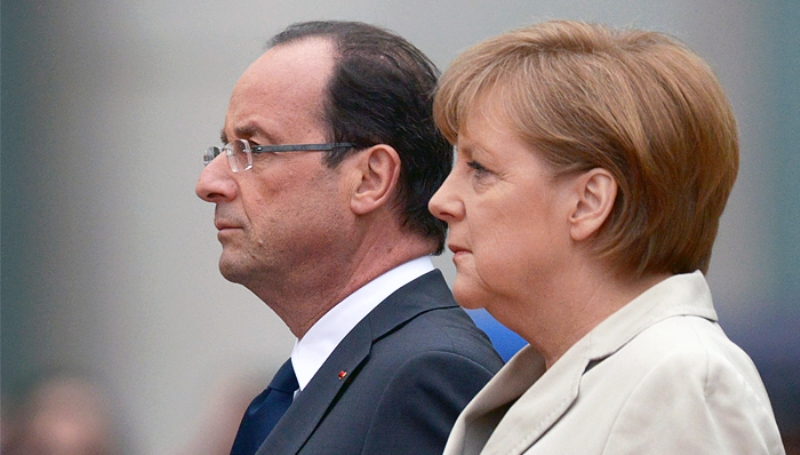 Ραντεβού Μέρκελ-Ολάντ στο Στρασβούργο για την προσφυγική κρίση - Media