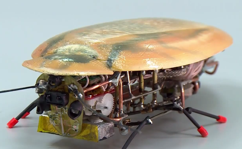 Το νέο ρομπότ κατσαρίδα που τρυπώνει παντού - Media