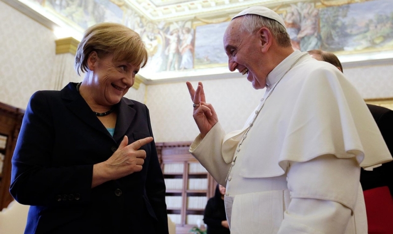 Ο πάπας Φραγκίσκος έκανε έξαλλη τη Μέρκελ   - Media