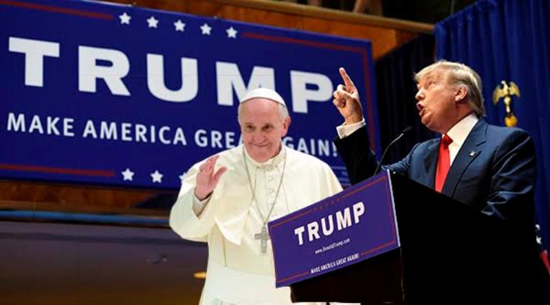 «Πόλεμος» Πάπα - Τράμπ: «Δεν είναι Χριστιανός»-«Όταν δεις το ISIS στο Βατικανό θα παρακαλάς να ήμουν πλανητάρχης» - Media