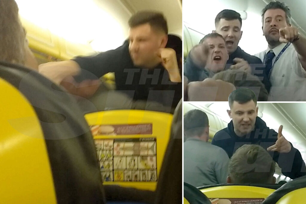 «Θα σου καρφώσω πιρούνι στο πρόσωπο»: Μεθυσμένοι επιβάτες σε κατάσταση αμόκ σε αεροπλάνο της Ryanair (Video) - Media