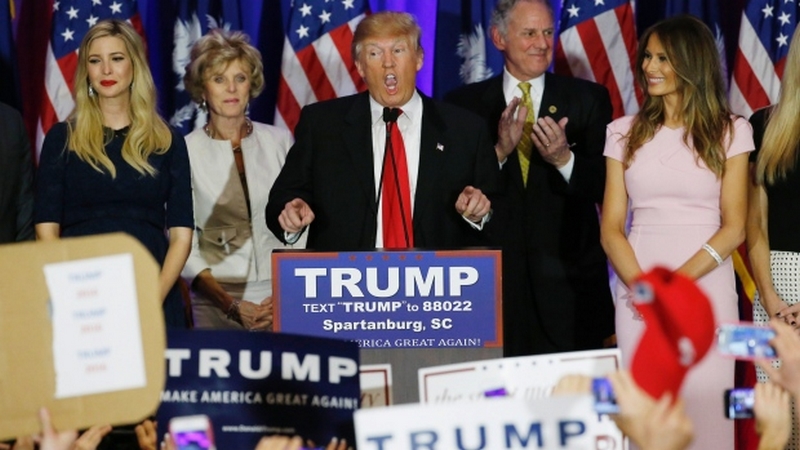 Νίκες για Τράμπ και Χίλαρι σε Νότια Καρολίνα και Νεβάδα - Media