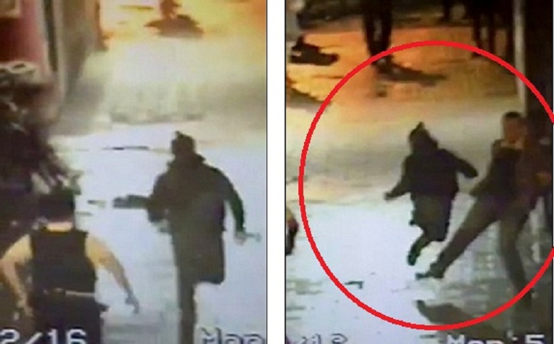 Περαστικός έβαλε τρικλοποδιά σε ύποπτο που κυνηγούσε η αστυνομία (Video) - Media