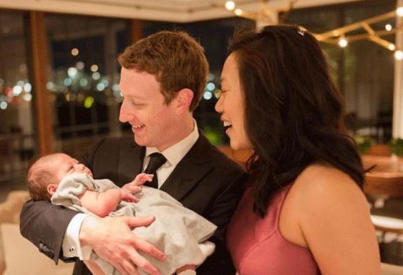 Το ρεκόρ του Ζούκερμπεργκ με τις πάνες της κόρης του  - Media