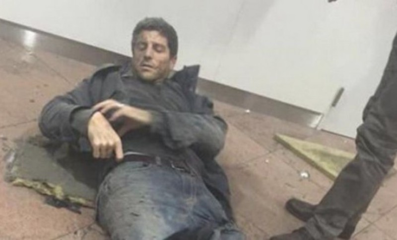 Συγκλονιστική φωτογραφία τραυματισμένου μπασκετμπολίστα από την επίθεση στις Βρυξέλλες - Media