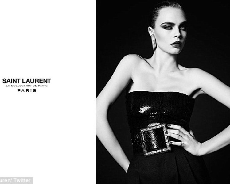 Η Κάρα Ντελεβίν είναι η νέα μούσα του Saint Laurent (Photos) - Media