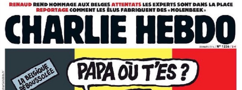 Το προκλητικό εξώφυλλο του «Charlie Hebdo» για τις επιθέσεις στο Βέλγιο (Photo) - Media