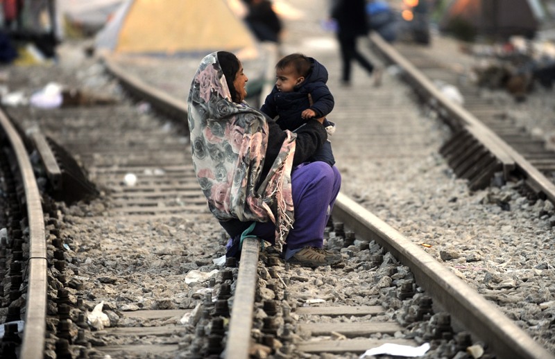 Ειδομένη: Άνοιξε η σιδηροδρομική γραμμή - Media