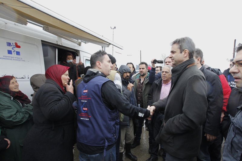 Μητσοτάκης για Ειδομένη: Γροθιά στο στομάχι της πολιτισμένης Ευρώπης  - Media