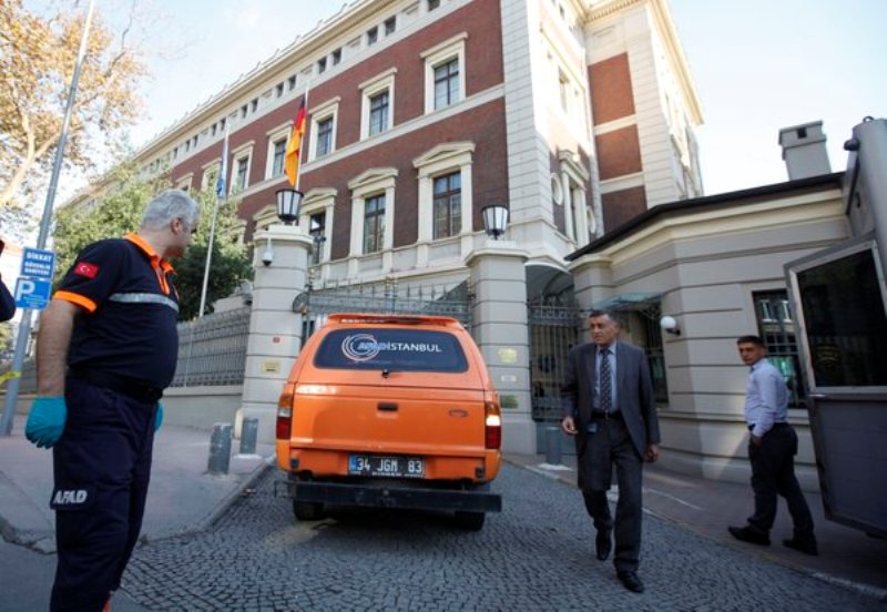 Η Γερμανία έκλεισε την πρεσβεία στην Άγκυρα υπό τον φόβο επίθεσης - Media
