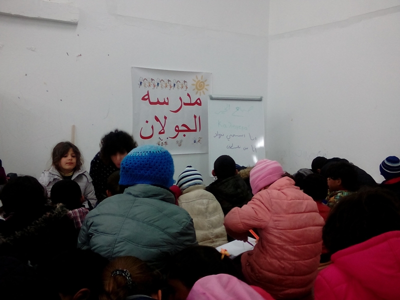 Σχολείο για προσφυγόπουλα λειτουργεί στα Διαβατά (Photos) - Media