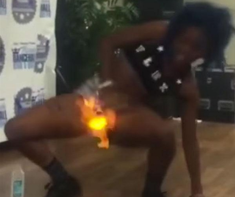 Χόρευε σε διαγωνισμό χορού και ξαφνικά έπιασαν φωτιά τα γεννητικά της όργανα (Video) - Media