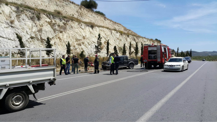 Τραγωδία στο Ηράκλειο - Νεκρός νεαρός άνδρας μετά από πλαγιομετωπική σύγκρουση ΙΧ με αγροτικό (Photos) - Media