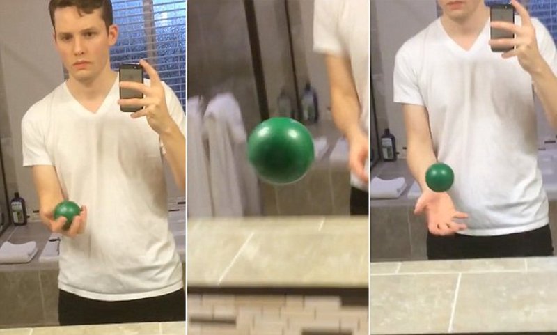 Η οφθαλμαπάτη που έβαλε «φωτιά» στα social media: Υπάρχει παράλληλο σύμπαν πίσω απ’ τον καθρέφτη; (Video) - Media