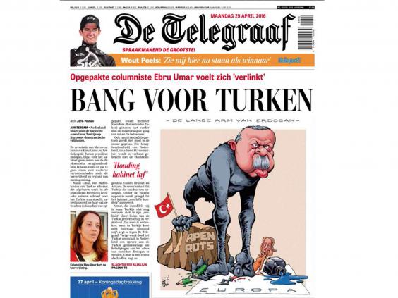 Ολλανδική εφημερίδα απεικονίζει τον Ερντογάν ως πίθηκο - Media