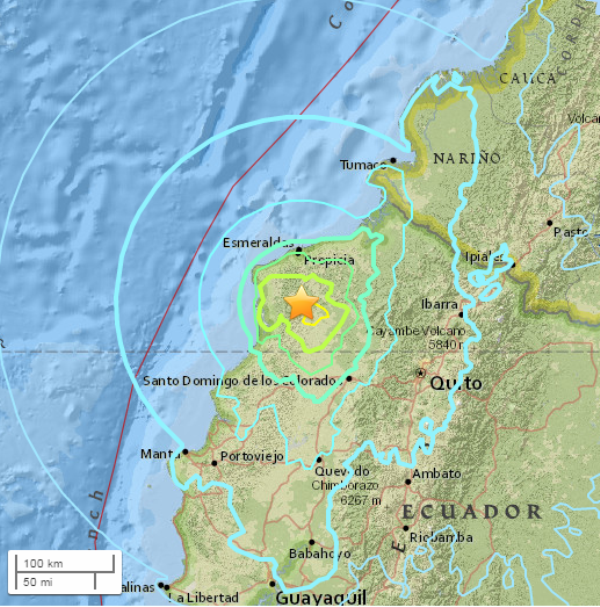 Νέος σεισμός 6,8 Ρίχτερ στον Ισημερινό - Media