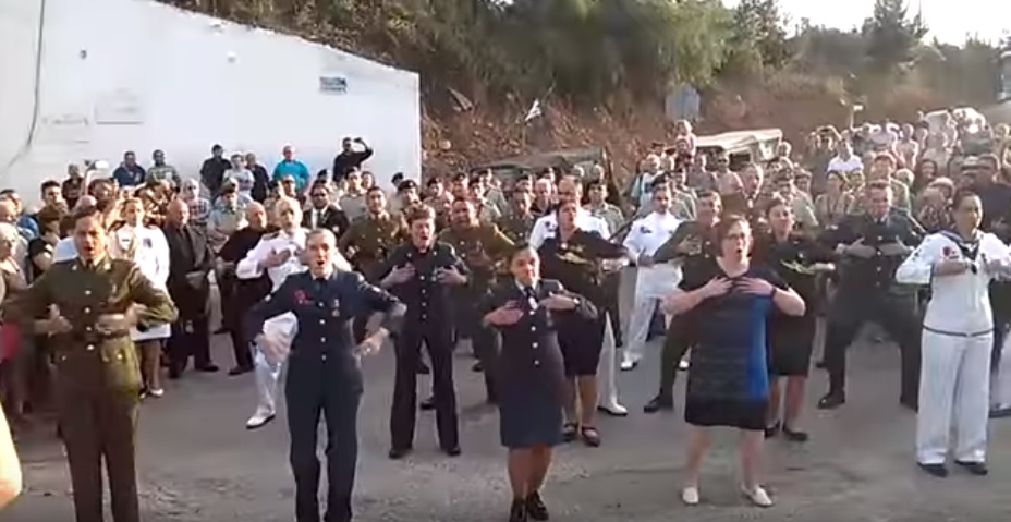 Ο πολεμικός χορός «Χάκα» στα Χανιά (Video) - Media