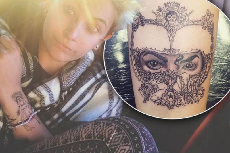 H Paris Jackson έκανε tattoo τα μάτια του πατέρα της! (Photos) - Media
