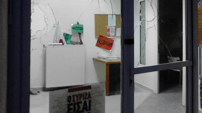 Μπαράζ επιθέσεων σε γραφεία του ΣΥΡΙΖΑ - Media