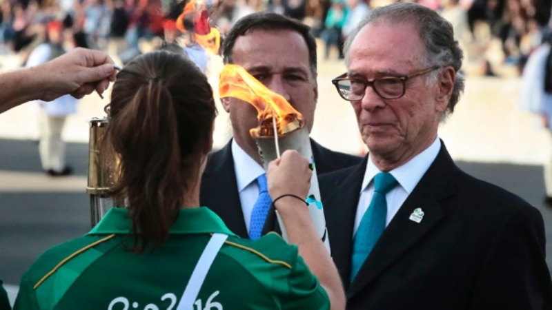 H Ολυμπιακή Φλόγα έφτασε στη Βραζιλία! (Photos) - Media