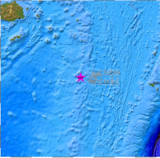 Ισχυρός σεισμός στα νησιά Τόνγκα - Media
