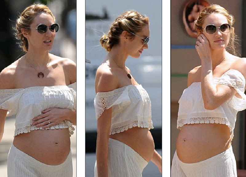 O εγκυμονούντας «Άγγελος» της Victoria Secret κάνει βόλτες στη Νέα Υόρκη (Photos) - Media