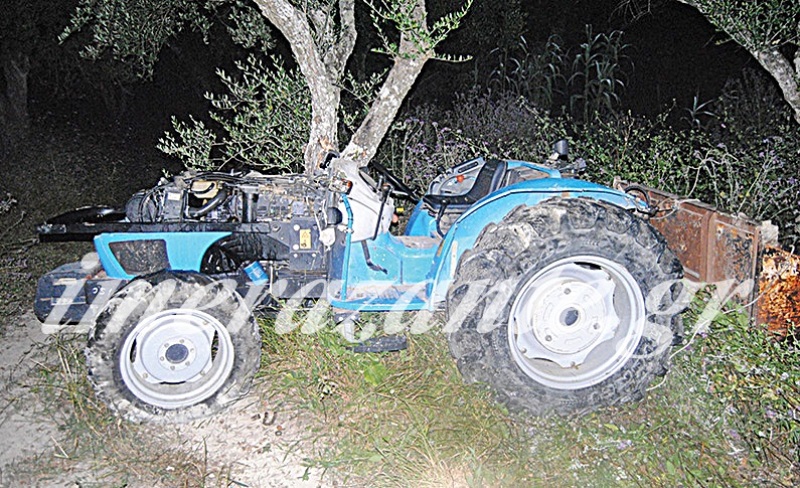 Τραγωδία στη Ζάκυνθο: Τον καταπλάκωσε το τρακτέρ του - Media