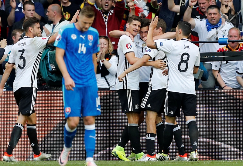 Euro 2016: Με… περίπατο στους «8» η Γερμανία - Έριξε «τριάρα» στη Σλοβακία - Media