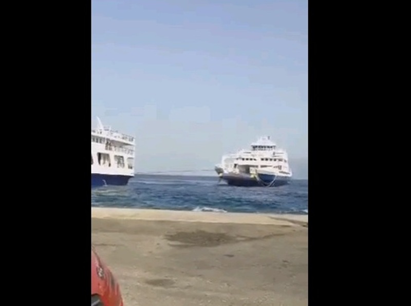 Περιπέτεια στο Ρίο: Φέρι μποτ πήρε κλίση λίγο πριν φτάσει στο λιμάνι (Videos) - Media