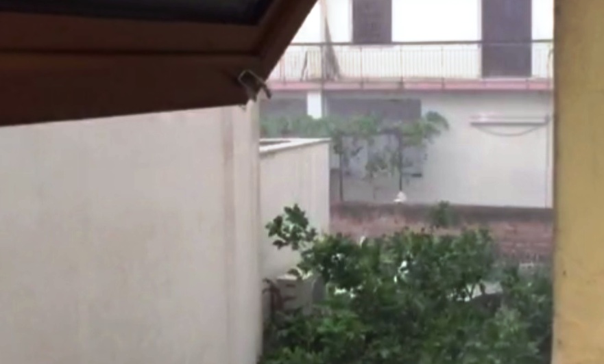 Βίντεο από την σφοδρή χαλαζόπτωση στην Λεωφ. Βουλιαγμένης  - Media