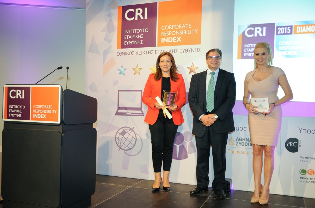 Ανώτατη διάκριση “Diamond” για τη Βιώσιμη Ανάπτυξη στον Όμιλο ΟΤΕ βάσει του CR Index - Media