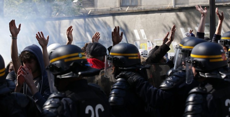 Νέα μεγάλη διαδήλωση κατά των εργασιακών στο Παρίσι - Media