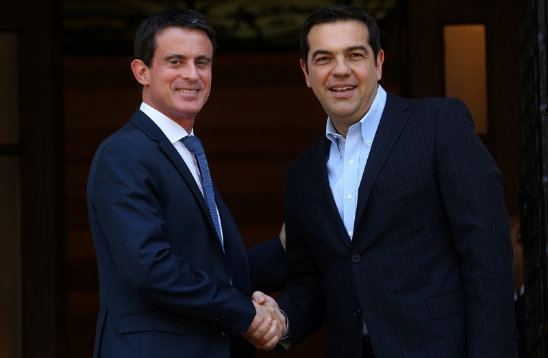 Συμφωνία Τσίπρα-Βαλς για ενίσχυση της ελληνογαλλικής συνεργασίας - Media