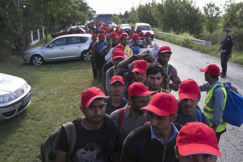 Πρόσφυγες πραγματοποίησαν πορεία διαμαρτυρίας 200ων χιλιομέτρων προς τα Σέρβο-ουγγρικά σύνορα - Media